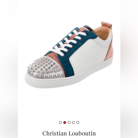 NWT Christian Louboutin red bottom sneakers size 43.5/Us10.5 - Picture 5 of 9